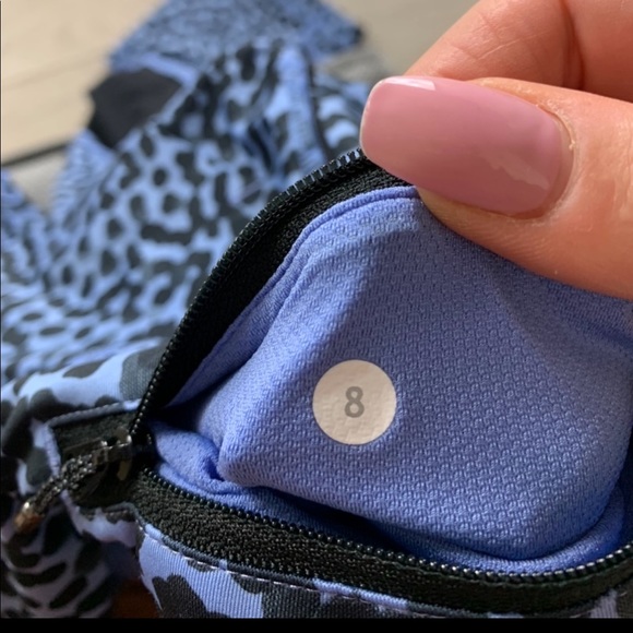 Lululemon Pace Rival Crop *Full-On Luxtreme Ace Spot Lullaby Black - Picture 6 of 10